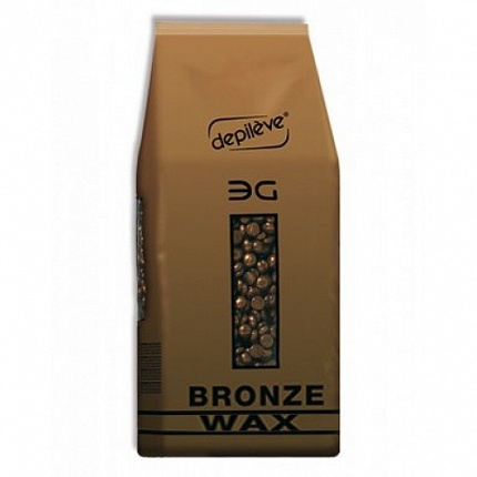 Воск пленочный в гранулах Бронзовый DEPILEVE Bronze Wax (for men)