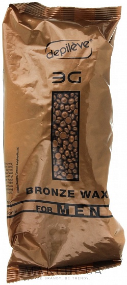 Воск пленочный в гранулах Бронзовый DEPILEVE Bronze Wax (for men)